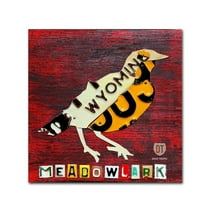 Trademark Fine Art 'Wyoming Meadowlark' Canvas Art by Design Turnpike