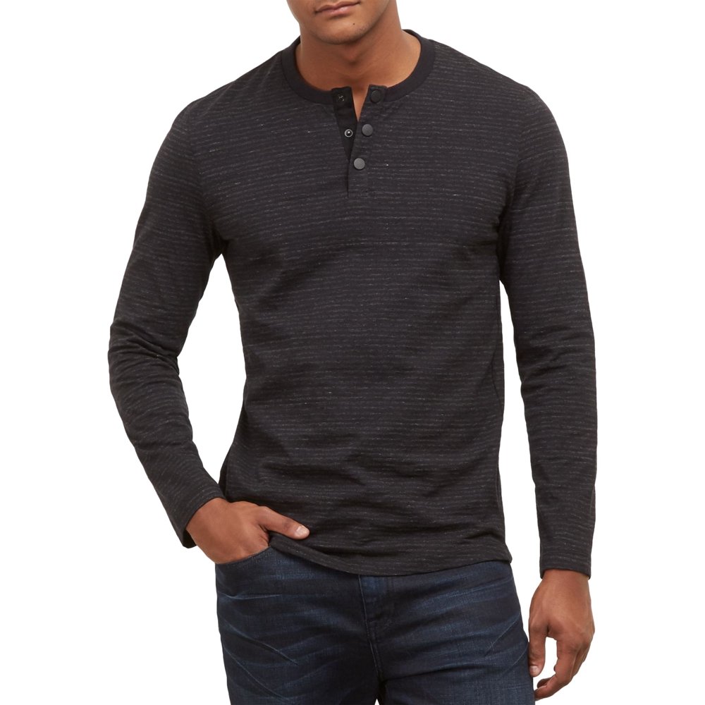 Cole Mens Shirt Medium Long Sleeve Henley Cotton M Walmart