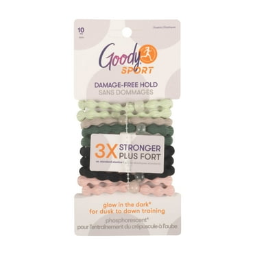 Goody Forever Elastics Glow Green Pink 10ct