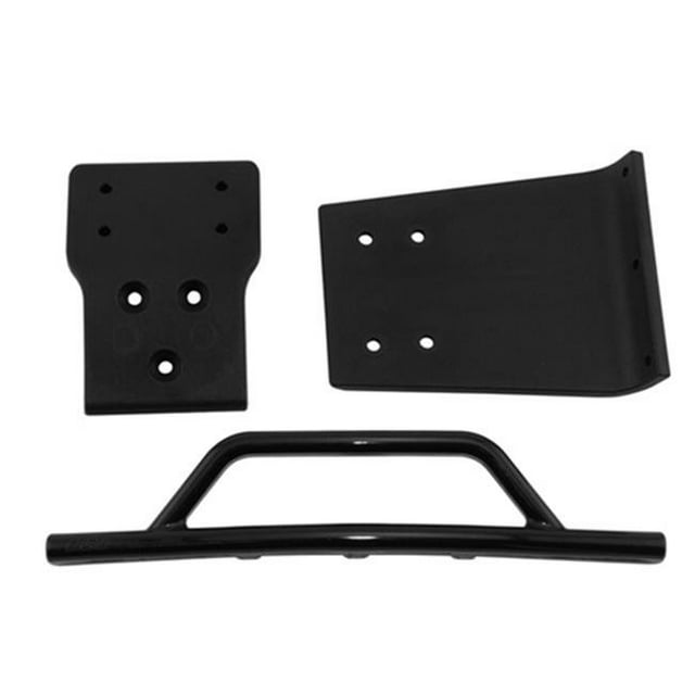 Pare-chocs avant et Plaque de Protection pour Traxxas Slash 4 x 4 - Noir