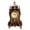 B, variant on European Antique Clock,Vintage Table Desk Clock,Wall Clock With Pendulum Chimes for Home Office Hotel Decoration