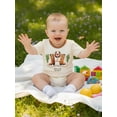 thumbnail image 6 of BemeyourBBs Newborn Baby Boy Girl Western Outfits Summer Clothes Bubble Romper Infant Short Sleeve Boots Cactus Print Bodysuit One Piece Shirt Tops, 6 of 8