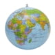 thumbnail image 1 of PVC Inflatable Beach Ball Globe Shaped Beach Ball Children PVC Ball Toy, 1 of 3