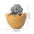 thumbnail image 2 of Chien en Peluche Fait Main Micro Paysage Aménagement Paysager Poupée Ornements, 2 of 2