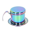 thumbnail image 6 of Colorful Vietnamese Coffee Pot Hand Make Coffee Drip Pot Coffee Filter for Home Cafe Xemplaro, 6 of 8
