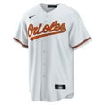 thumbnail image 2 of Men's Nike Cal Ripken Jr. White Baltimore Orioles  Throwback Replica Player Jersey, 2 of 3