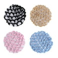 thumbnail image 1 of Miangastore 4Pcs Elastic Hair Snood Ruffles Hair Nets Headdress for Ballet Dance Performance, 1 of 9