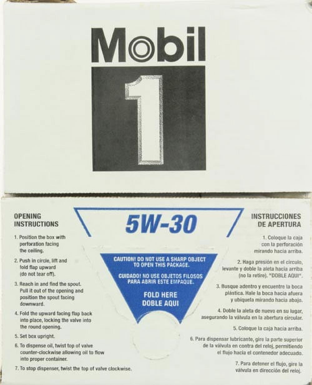 Mobil 1 Eco Box Advanced Full Synthetic Motor Oil 5W-30, 5 qt