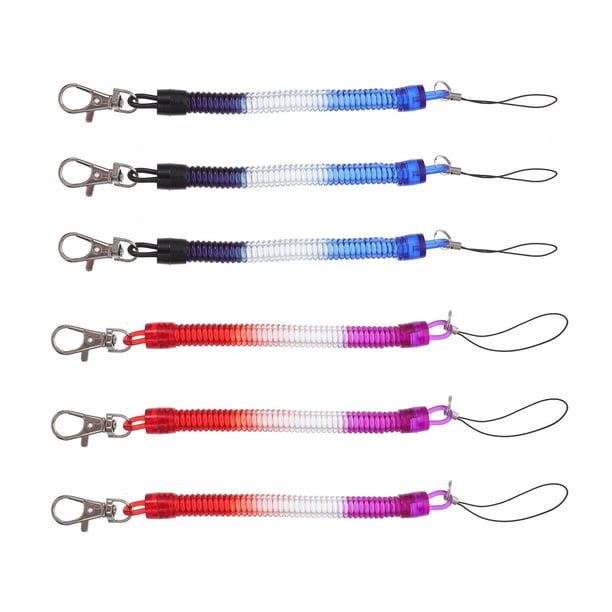 unbranded 6Ud Llaveros Resistentes Con Flexible De PU Y Para Cuidado De Llaves