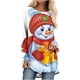 thumbnail image 2 of Puntoco Navidad Mujer Moda Casual Manga larga Cuello redondo tops Blusa suelta Camisas estampadas Puntoco Puntoco-6734, 2 of 5