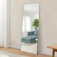 thumbnail image 5 of 22" x 65" Gray Modern Floor Mirror, 5 of 11
