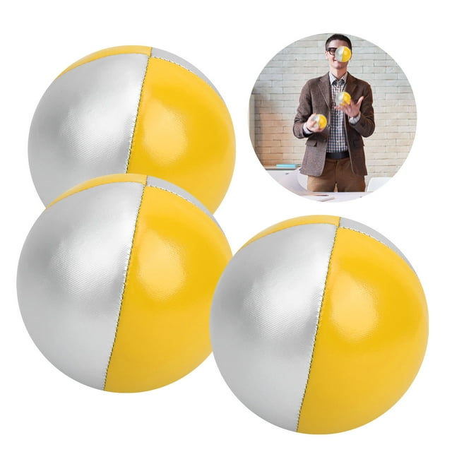 JUEGO DE PELOTAS DE MALABARISMO DE 3 PIZAS, PELOTAS DE PRÁTICA PORTÁLES