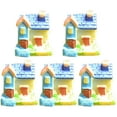 thumbnail image 2 of Visland 5PCS Mini Small Cottages DIY Craft Toys Figure Moss Terrarium Fairy Garden Ornament Landscape Decor Dollhouse, 2 of 6