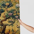 thumbnail image 3 of Orinice Ambesonne vintage shower curtain, earthy tones fantasy tree art with blooming flowers and peacocks, fabric bathroom décor set 60x72, 3 of 7