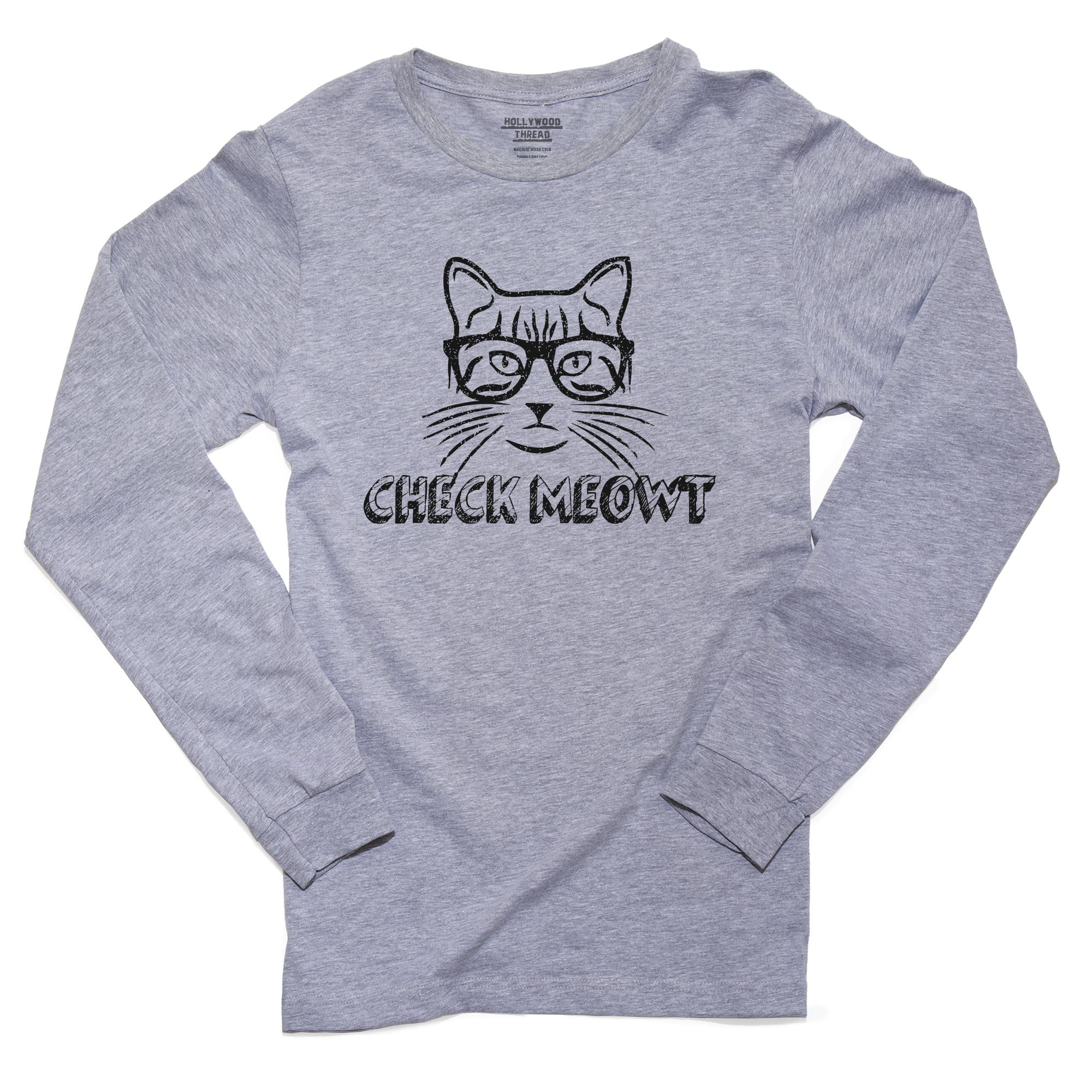 Chat chaton Unisexe T Shirt Toutes Les Tailles Adultes check me out Check Meowt 