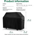 thumbnail image 2 of Grill Cover Grill Cover 152 X 76 X 122cm, 2 of 5