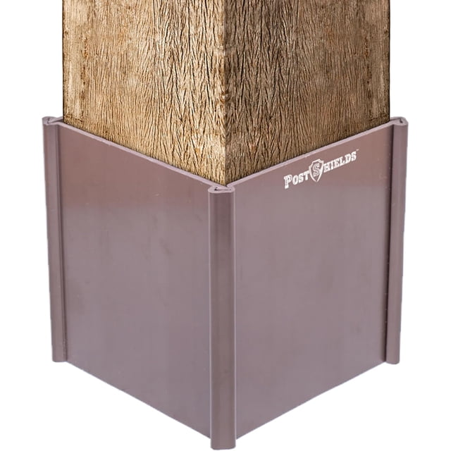 Protector de poste Post Shields para 4x4, compatible con madera y metal de 3,5 x 3,5