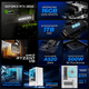 thumbnail image 3 of Computadora Gamer Xtreme PC Gaming NVIDIA GeForce RTX 3050 AMD Ryzen 7 5700 16GB SSD 1TB WIFI White experiencia de juego fluida en nivel medio, 3 of 6