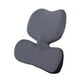 thumbnail image 1 of Almohada de apoyo lumbar para oficina, almohada para dormir, almohada para la espalda, almohada para juegos en el coche Gris oscuro, 1 of 9