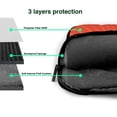 thumbnail image 4 of Lsque Salmon Fish Meat Pattern Laptop Bag – Portable & Slim Single-Shoulder Computer Case with Adjustable Strap, Protective, Lightweight for 13”/14”/15.6” Laptops, 4 of 8