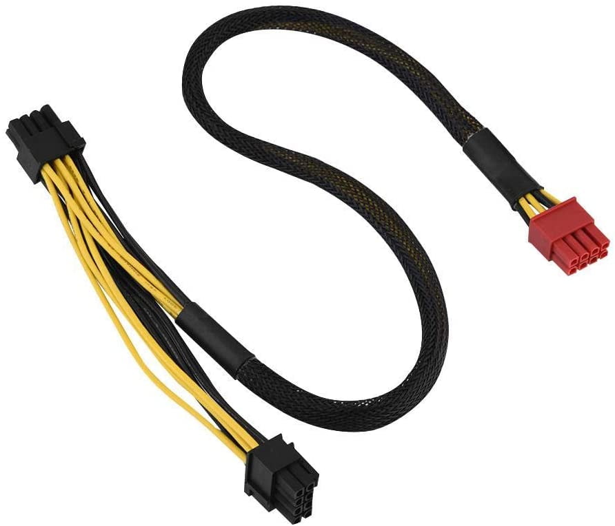 Kafuty 8-Pin Auf Dual 8-Pin PCIe Kabel - Grafikkarten Stromkabel Für NP/TP/ECO Serie Netzteile