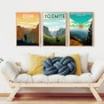 thumbnail image 3 of 6 Packs Paint by Number for Adults Beginners, National Park Painting by Number Kits on Canvas Without Frame,Lanscape Craft Arts for Home Wall Decor, 3 of 8