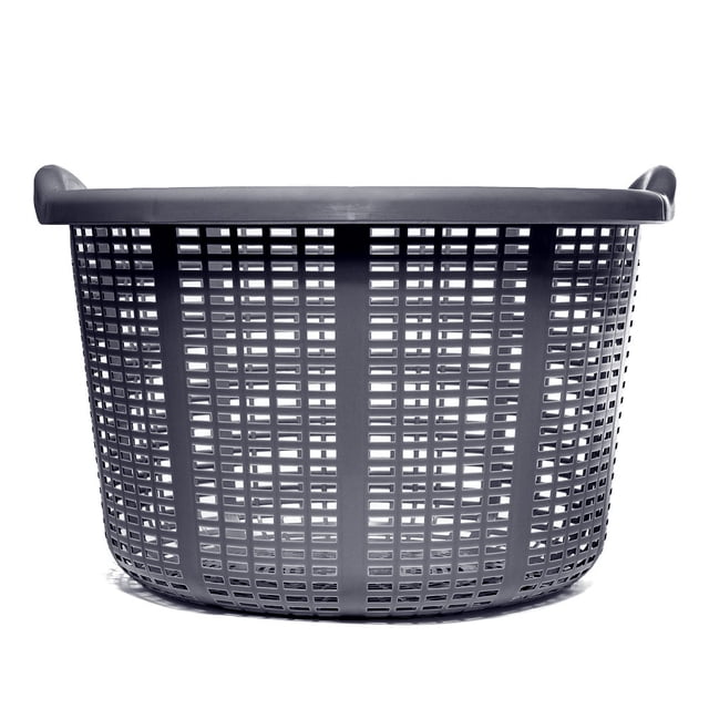 Cesta Prichos de Plástico para Ropa Mini Kerry Negro