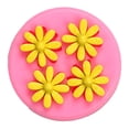 thumbnail image 3 of stanreset 4 Grid Flower Shape Cake Mold Silicone Portable Replacement DIY Decorative Non-stick Kitchen Bakery Mould Molding Tool, 3 of 6
