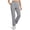 Dusty Blue, variant on Women's Golf Pants, High Waisted Stretch Casual Travel Pants, 7/8 Ankle Business Work Slacks with 4 Pockets