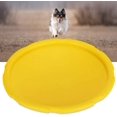 thumbnail image 4 of Dog Flying-Pet Dog Rubber Training Safety Flying Disc Outdoor Practicing Durable Toy Supply Bright Color(Yellow), 4 of 7