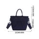 thumbnail image 3 of Women's Casual Mini Crossbody Bag Canvas Handheld Bag Shoulder Bag For Daily Use, 3 of 7