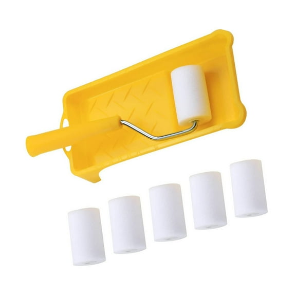 8Pcs 2 Inch Small Paint Rollers Quick Changes Roller Brushes Easy Carry Designs Painting Roller for Detailed Painting
