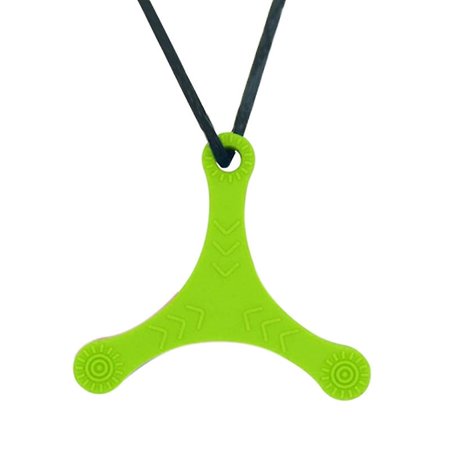 Teether Autism Baby Teether Silicone Sensory Chew Toy Necklace For Autistic/anxiety ...