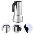 thumbnail image 4 of Miangastore 1pc Stainless Steel Moka Pot Espresso Coffee Maker Home 300ML Coffee Pot, 4 of 9