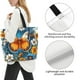 thumbnail image 3 of Balery Spring Butterfly Flowers Bolsa Tote Estilo Estético con Cremalleras, Bolsa de Hombro, Bolsa de Compras Grande y Plegable, 3 of 8