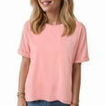 thumbnail image 2 of Women Oversized T Shirts Short Sleeve Summer Casual Loose Top Basic Tee with Pocket Fashion Clothing, 2 of 6