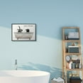 thumbnail image 2 of Stupell Industries Scrub a Dub Dub Quote Family Pet Dog Bath Animals & Insects Painting Black Framed Art Print Wall Art, 16 x 20, 2 of 8