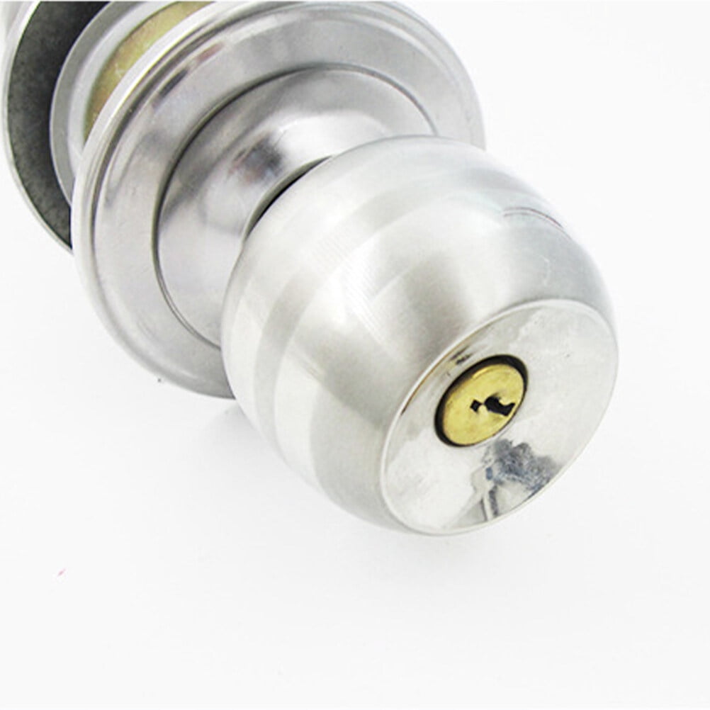 RENACLIPY Silver Door Lock for Homeowners with Keyed Entry 1Set