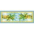 thumbnail image 2 of Betsy Drake  Multicolor 13-inch x 54-inch Pineapple Table Runner, 2 of 3