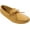Natural Deerskin, variant on Minnetonka Men's Double Deerskin Soft Leather Sole, Natural, 8 M US