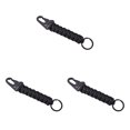 thumbnail image 4 of Llavero Paracord Speravity para exteriores 7 hebras 242 libras llavero de emergencia Negro, 4 of 6