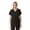 Black, variant on Wink W123 Maternity V-Neck Scrub Top, Pewter, S Womens
