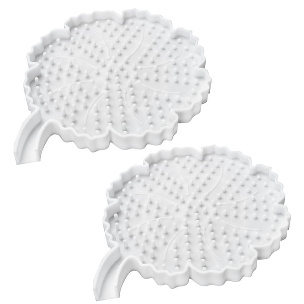 Plato de jabón de silicona con drenaje para jabón Almacenamiento, Diseño de Flor Antideslizante