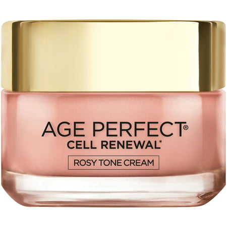 L'Oreal Paris Age Perfect Cell Renewal* Rosy Tone Moisturizer, 1.7
