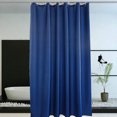 thumbnail image 4 of Flmtop Solid Color Shower Curtain Light Weight Shower Curtain Liner Soft Cloth Shower Curtains Moldproof Bath Shower Curtains Suitable for Home Bathrooms with Hooks, 4 of 10