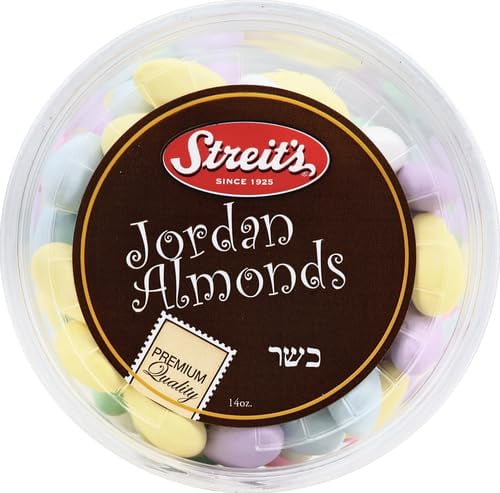 Pack of 6, Streits Jordan Almonds, 14 oz