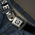 thumbnail image 2 of Winchester Logo Full Color Black White Supernatural Stop The Sullen Emo Seatbelt Belt Standard, 2 of 2