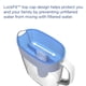 thumbnail image 4 of Filtro de repuesto para jarra de agua PUR Basic de 2 etapas, 1 paquete, filtros de repuesto para jar, 4 of 8