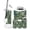 Color 4, variant on Bathroom Accessory Set 6 Piece Tropical Jungle Wildlife River Zebra Deer Birds Vintage Botanical Soft Trash can, Toothbrush Holder, Toothbrush Cup, Soap Dispenser, Soap Dish, Toilet Brush Holder
