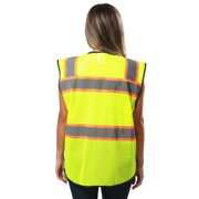 KV02 - Kolossus Deluxe High Visibility Vest with Multi Frontal Pockets | ANSI Class 2 Compliant